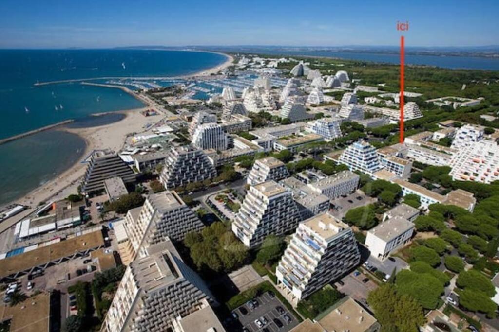 ! Le Beaulieu ! Clim, Terrasse, Central, Plage Apartment La Grande-Motte Exterior photo